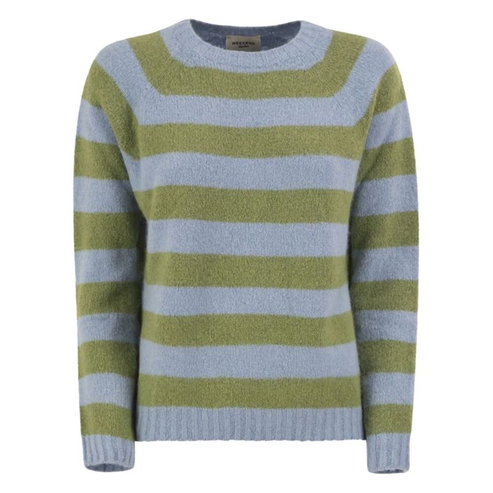Weekend Maxmara Women Wkdghiacci - Alpaca-Blend Striped Jumper